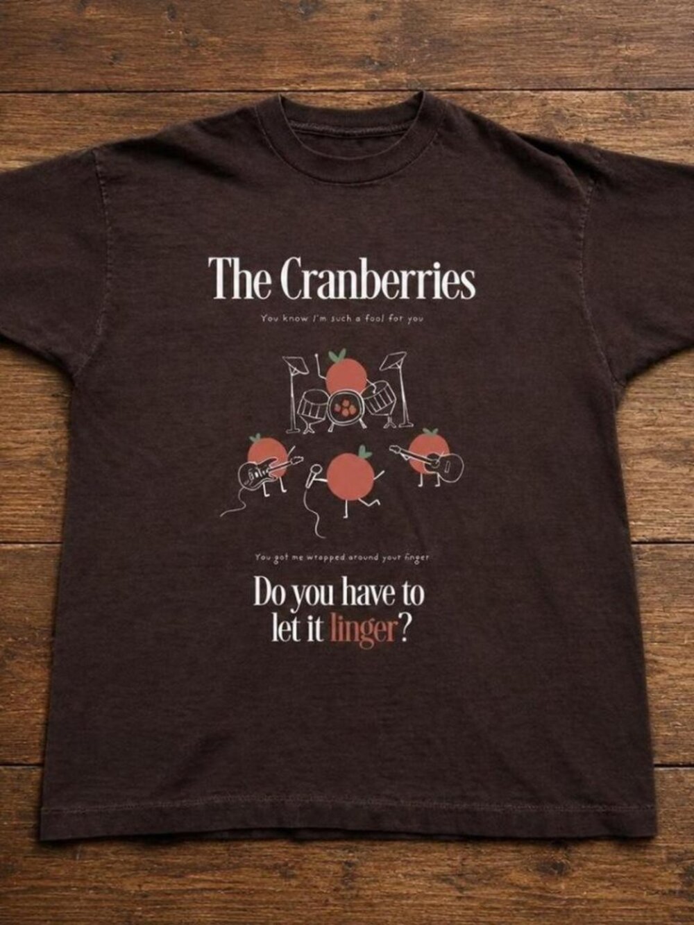 The Cranberries Graphic T-Shirt “Do You Have to Let It Linger?” | Gildan